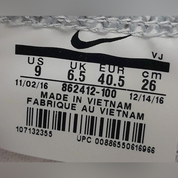 Nike Sock Dart “ Grey” Sneakers Size 9 NWOT MSRP $130 - Picture 8 of 9